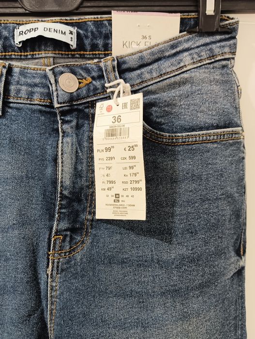 Spódnie dzwony Cropp Denim rozmiar S 36
