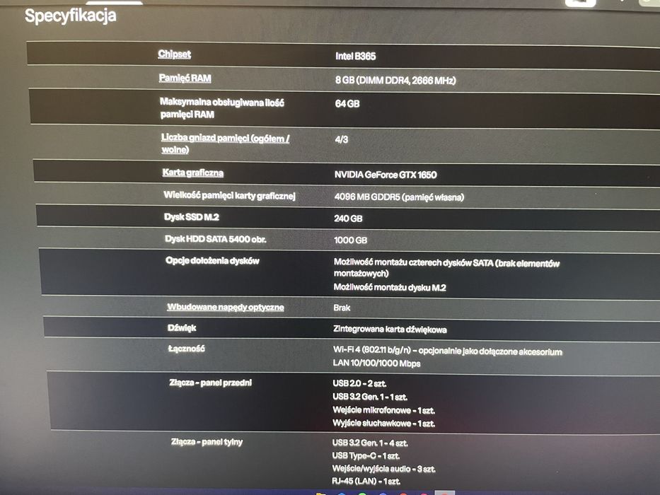 Komputer stacjonarny