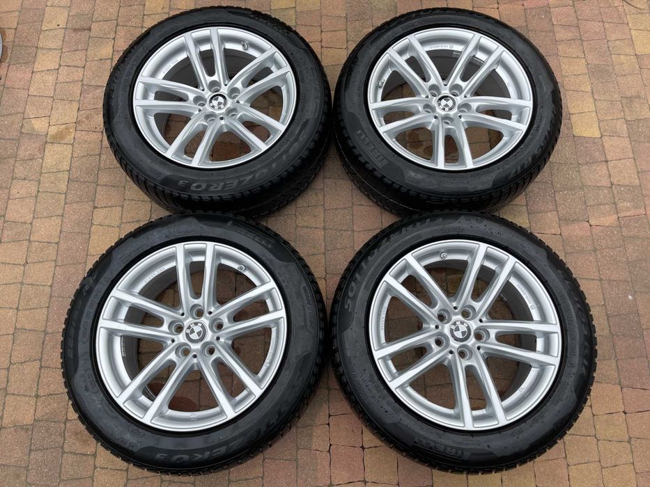 3904. Alufelgi 17" BMW 5 Audi Allroad Mercedes CLS 7.5J ET27 5x112 ładne proste