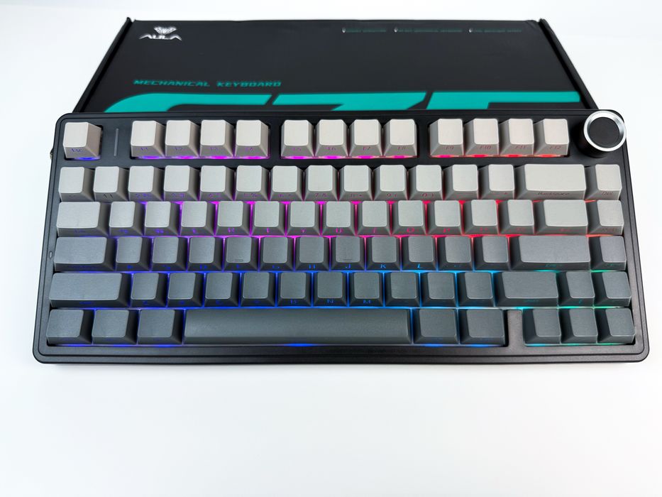 Нова Механічна Ігрова клавіатура AULA F75 Black Reef