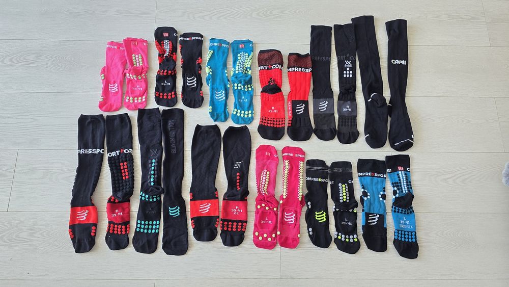 Шкарпетки компресійні compressport 39-41 рр нові оригінал