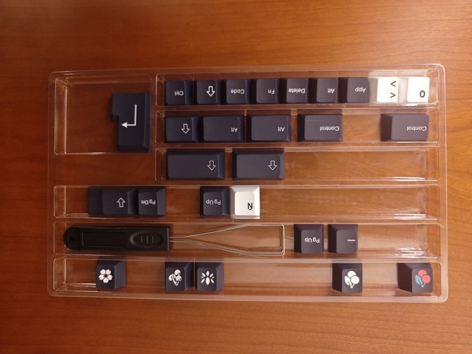 Set de Keycaps para Teclado Mecânico MX | Quase completo | Bom estado