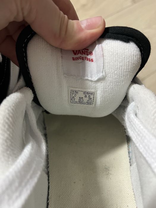 Кеди Vans knu skool чорні