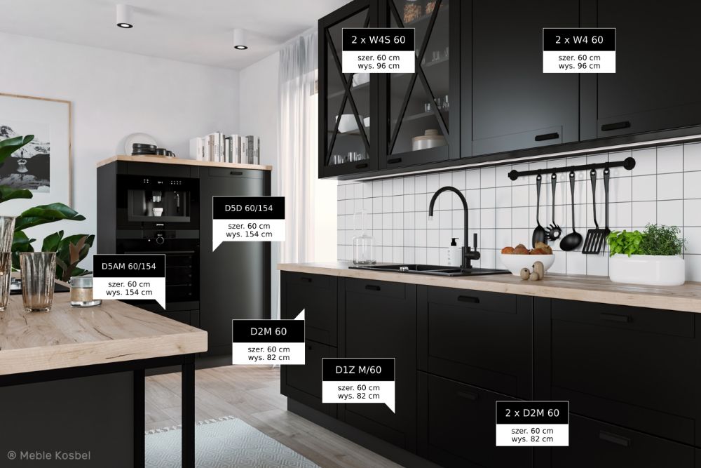 DW LAKIER Kuchnia MARSILIA meble szafki kuchenne mat TRANSPORT wycena