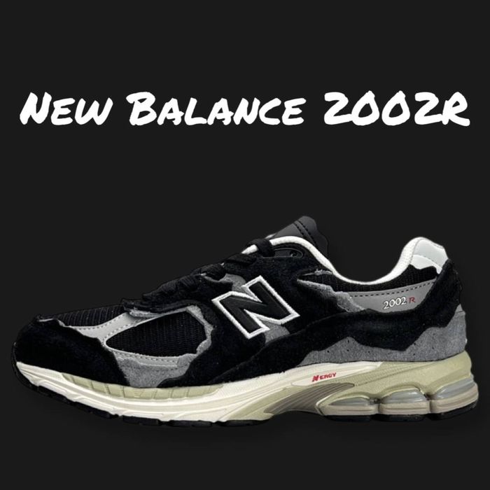 Чоловічі кросівки New Balance 2002R N Black White — коли строгий стиль зустрічається з максимальним комфортом