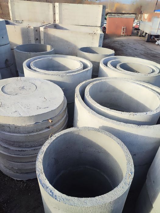 Бетонні кільця на колодязь и каналізацію