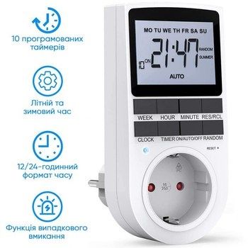 Розетка з таймером