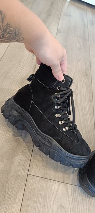 Buty ocieplane za kostkę