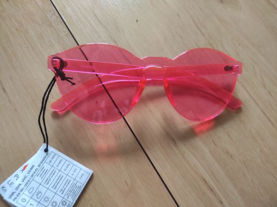 Różowe okulary  nowe