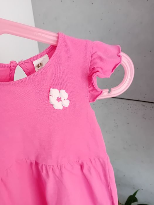 Sukienka r.74 H&M letnia zwiewna niemowlęca
