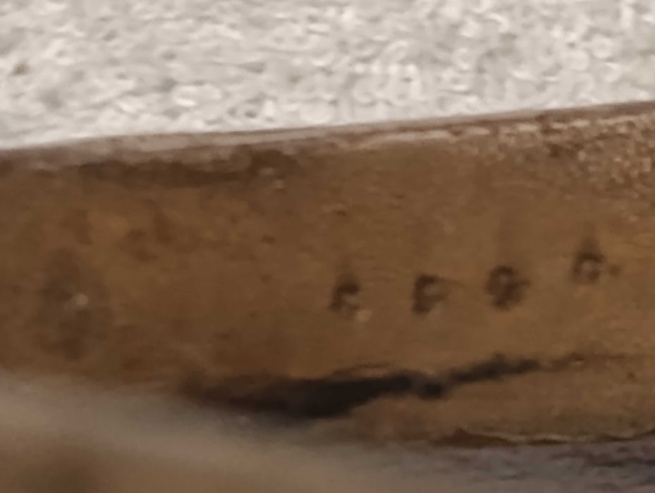 zabytkowy platerowany wyciskacz do cytrusów - sygnowany