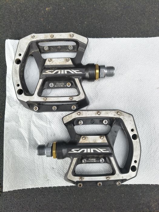 Pedała platformowe Shimano Saint, bdb stan