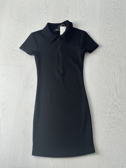 Czarna Sukienka Bershka XS 34 z metką