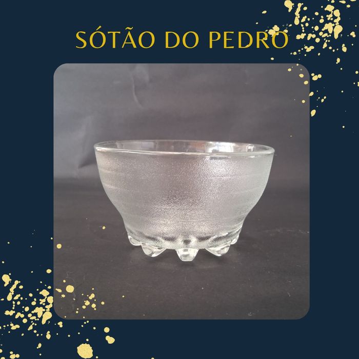 Taça vidro vintage