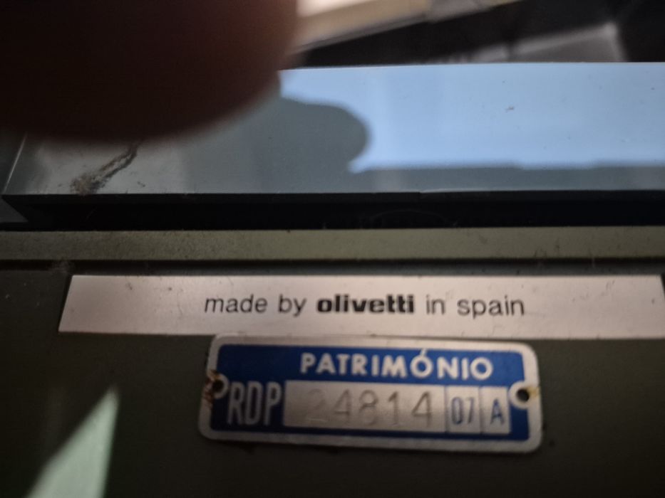 Máquina de escrever