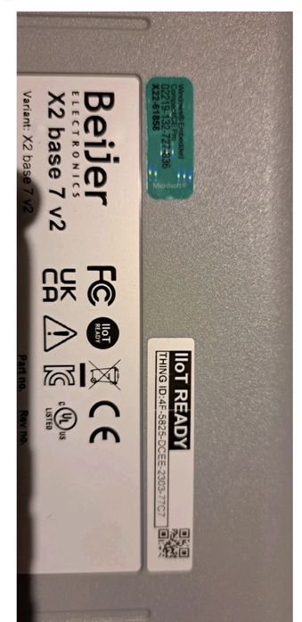 HMI Beijer X2 base 7-V2