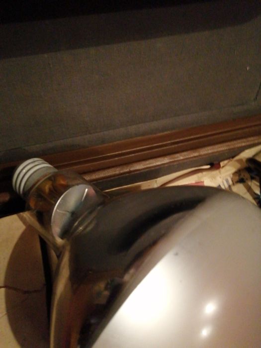 Радянська переносна працююча лампа , великі лампи 300 Вт