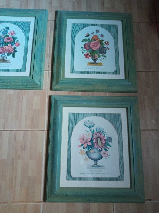 4 lindos quadros em ótimo Estado