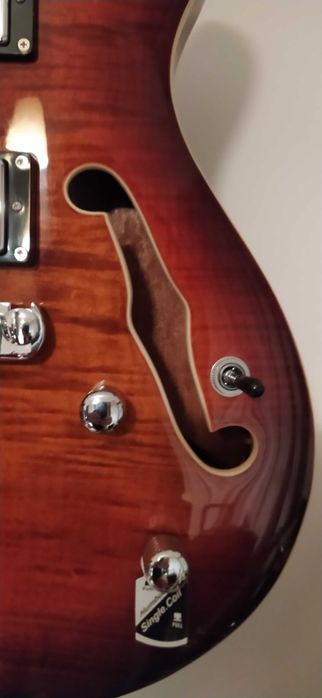 Guitarra Harley Benton CST-24 HB Tortoise Flame.