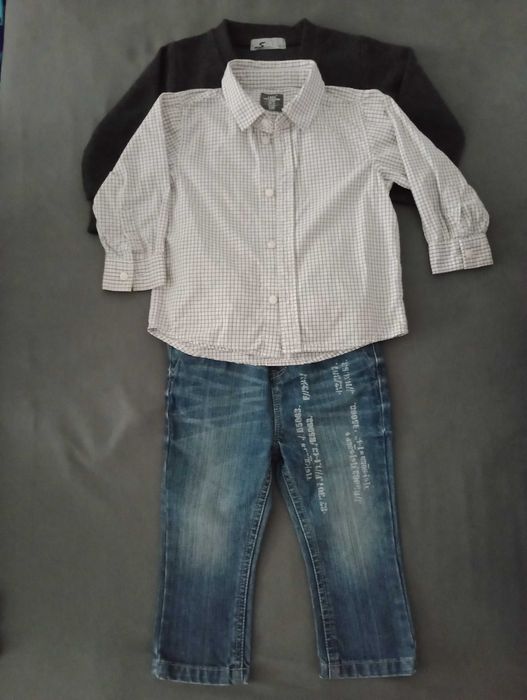 3 nowe Kurtka przejsciowa Next HM TU sweter elegancki bluzy
