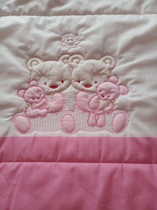 Conjunto textil p/Berço