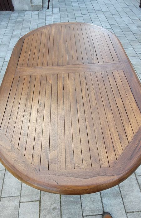 Stół drewniany ogrodowy, na taras.