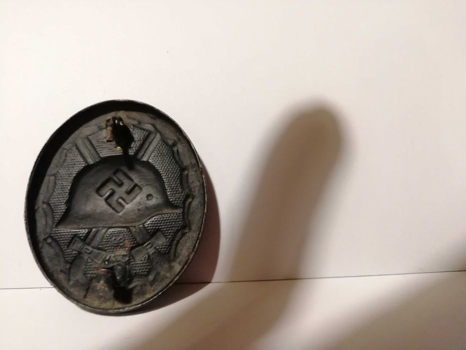 Crachá Wound Badge Black - Fabricante "93" WW 2 - 3ºReich Alemanha