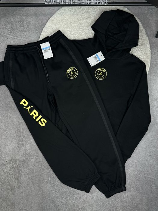 ХІТ СЕЗОНУ‼️ Костюм Air Jordan PSG Fleece Black | костюм джордан псж