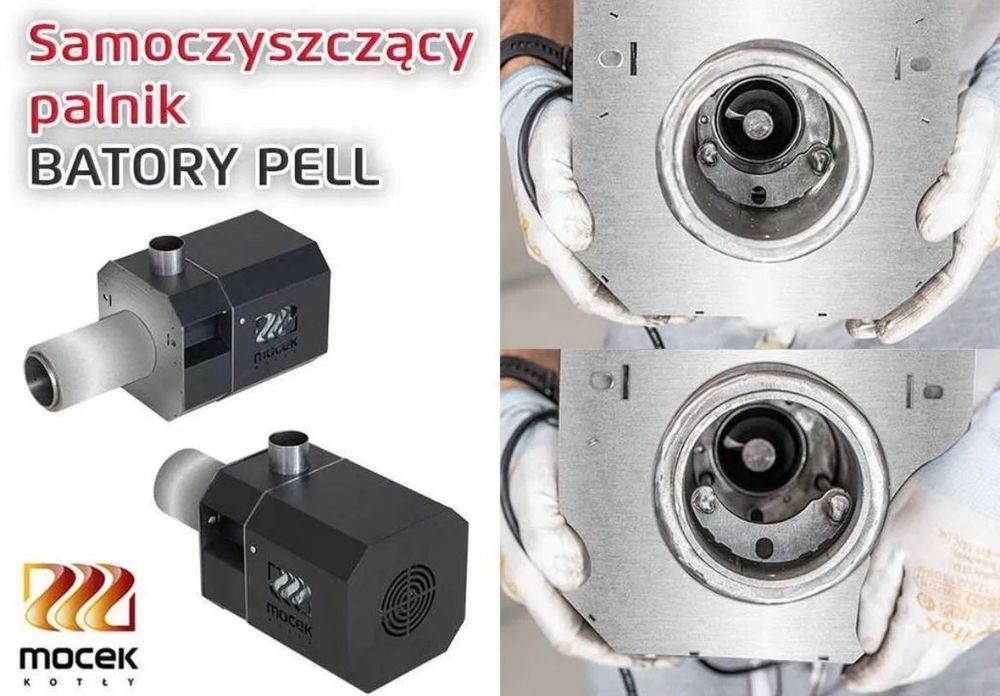 Kocioł na pellet Moceko bio 20 kw, kotły Mocek, piec drewno, 5 klasa