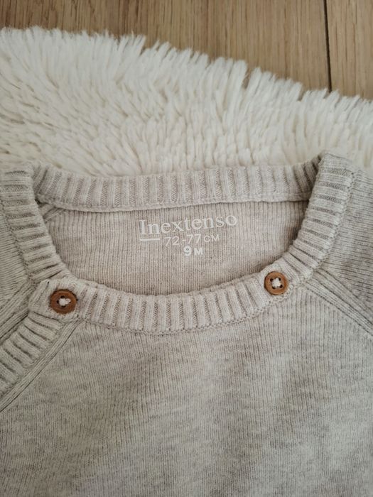 Komplet dzianinowy InExtenso 74 (9m) – Sweterek + Półśpiochy