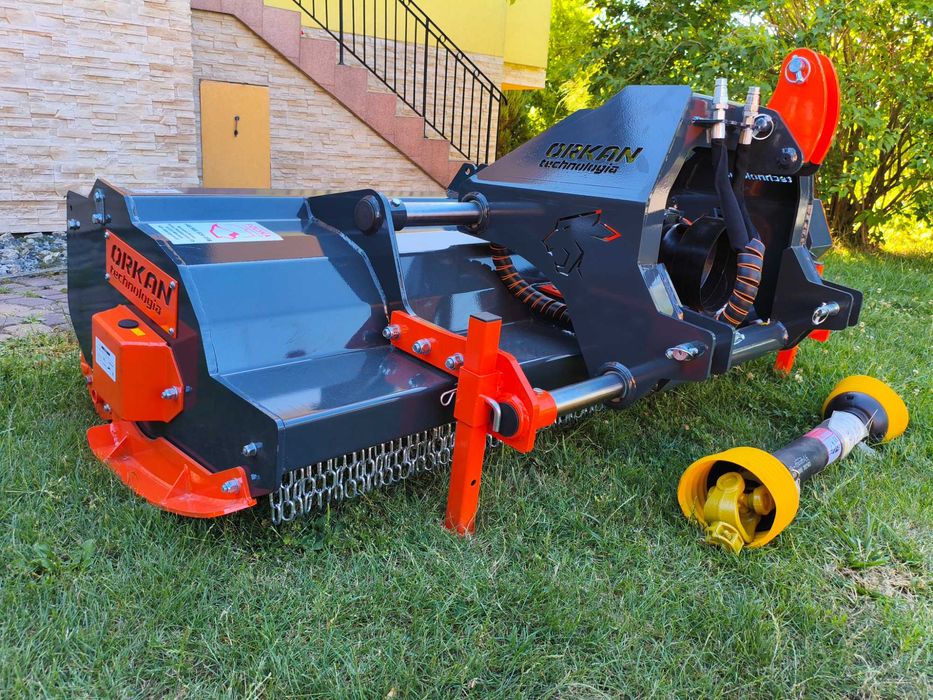 Kosiarka bijakowa mulczer ORKAN KTKS 180 C Puma duży młotek WOM Gratis