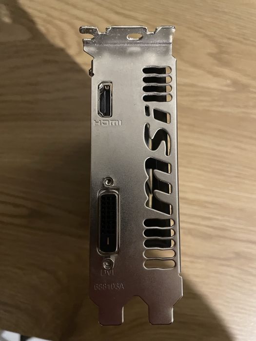 видеокарта MSI GT1030 на 2gb идеал