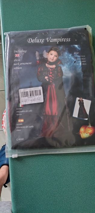 Kostium halloween wampirzyca