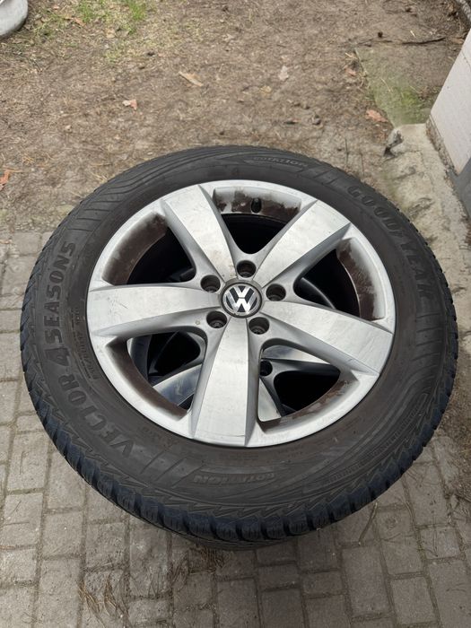 Комплект оригінальних дисків volkswagen tiguan passat 5/112 r17