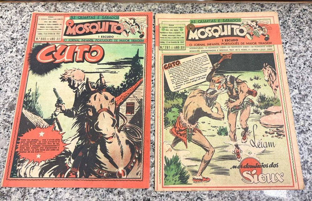 O Mosquito - Bd antiga