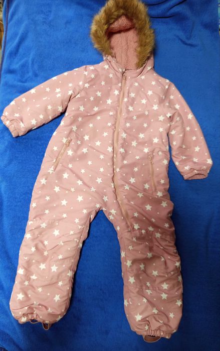 Комбінезон зимовий для дівчинки, на зріст 116см