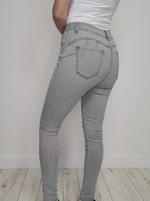 Jeansy spodnie rurki elastyczne PUSH UP XS-XXL jeans