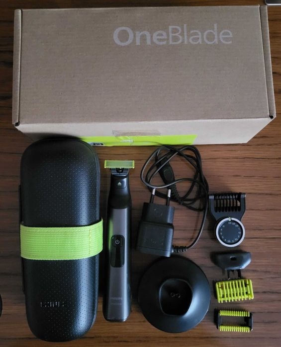 Philips OneBlade Pro 360 Face + Body QP6651/30+ Etui |120min pracy