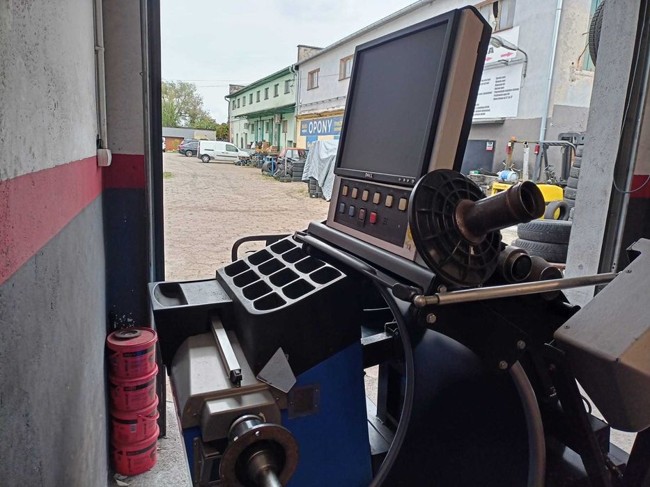 Wyważarka Hofmann Geodyna Optima test drogowy laser