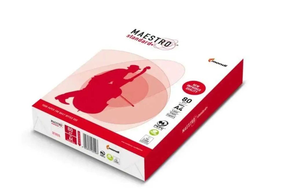 Папір А4 Maestro Standard+  80 г/м²