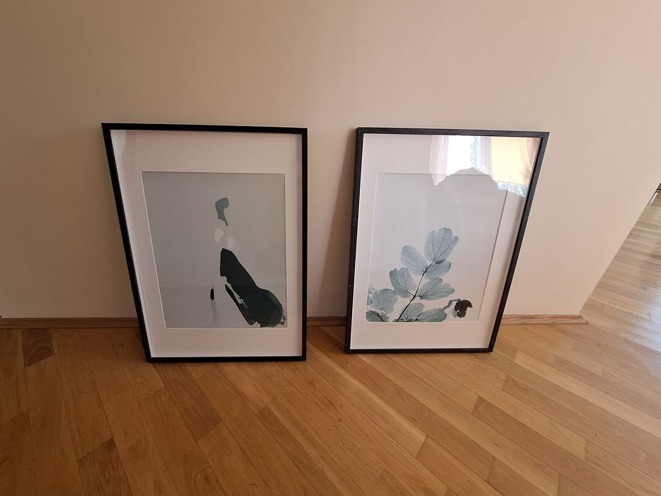 Ikea Hovsta obraz w ramce passe-partout ozdoba monia