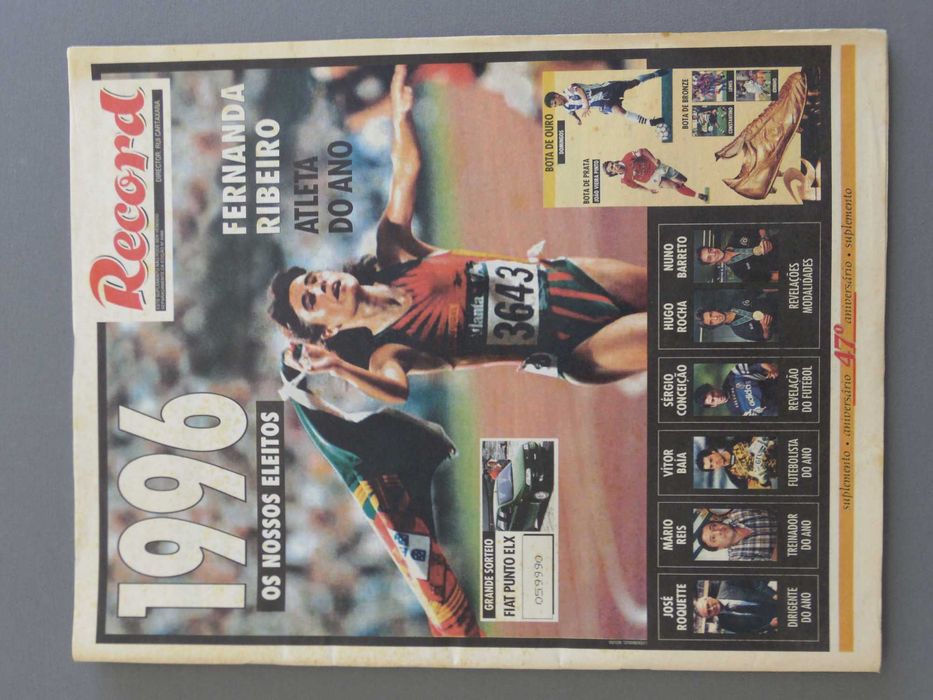 Suplemento Record 1996 Os Nossos Eleitos