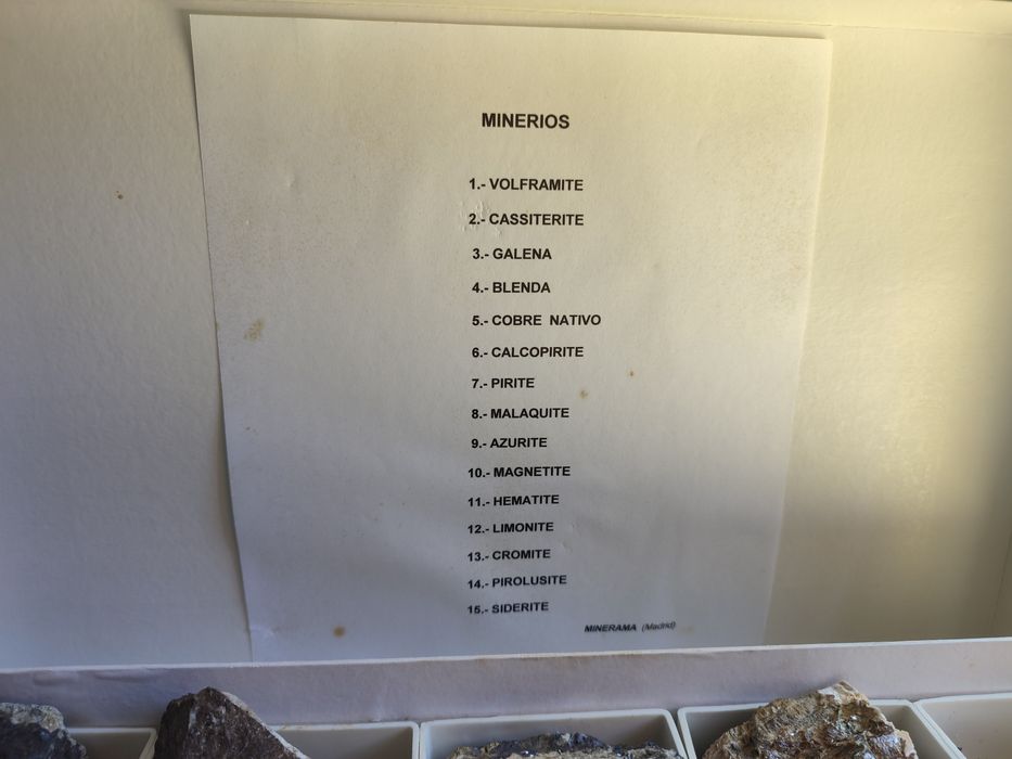 Minérios - novo e embalado