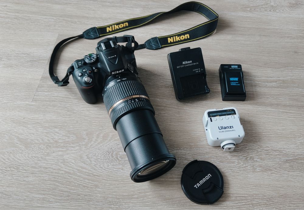 Lustrzanka Nikon D5300 zestaw