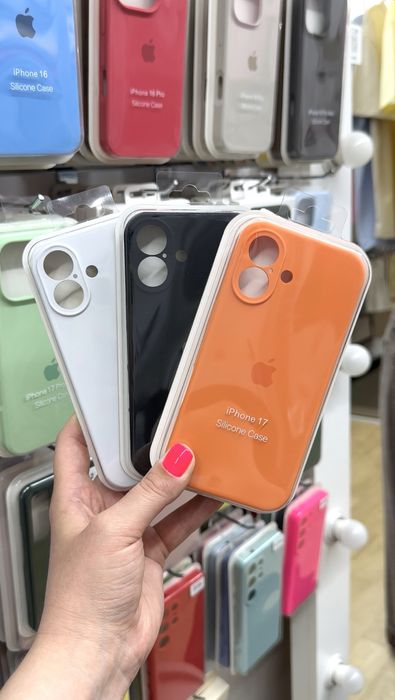 Силіконовий чохол на айфон, чохол iphone 17, силіконовий чехол на айфон 17