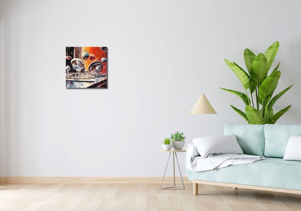 Obraz 40x40cm Orkiestra Sfer