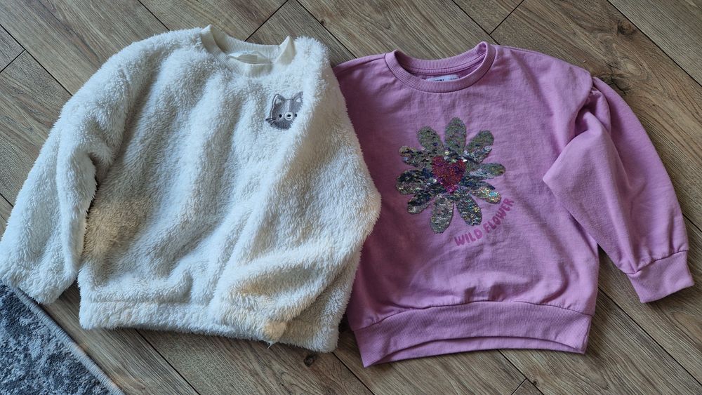 Bluzy T-shirt 110/116 bluza koszulka H&M
