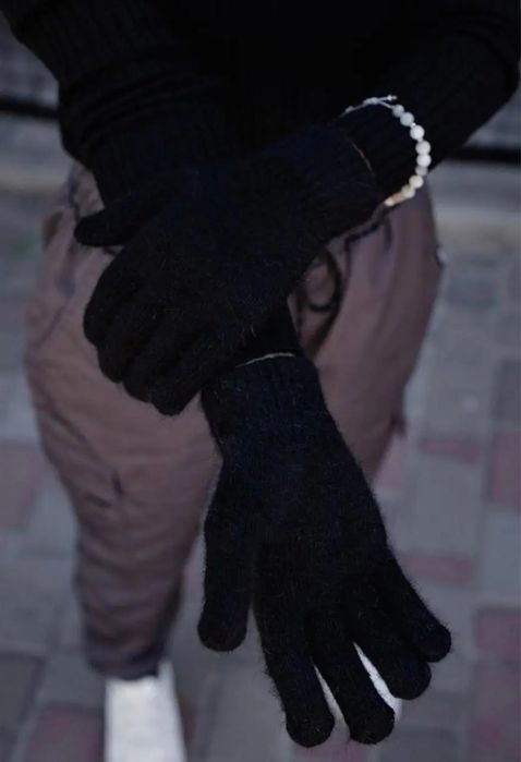 Перчатки зимние Ангора 100%