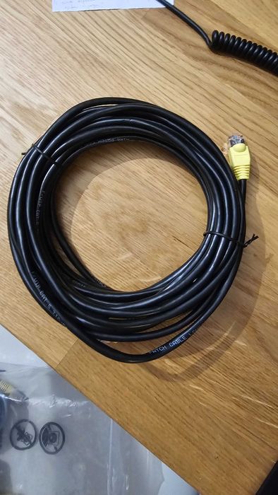 Cabo de Rede 7m CAT.5E Preto