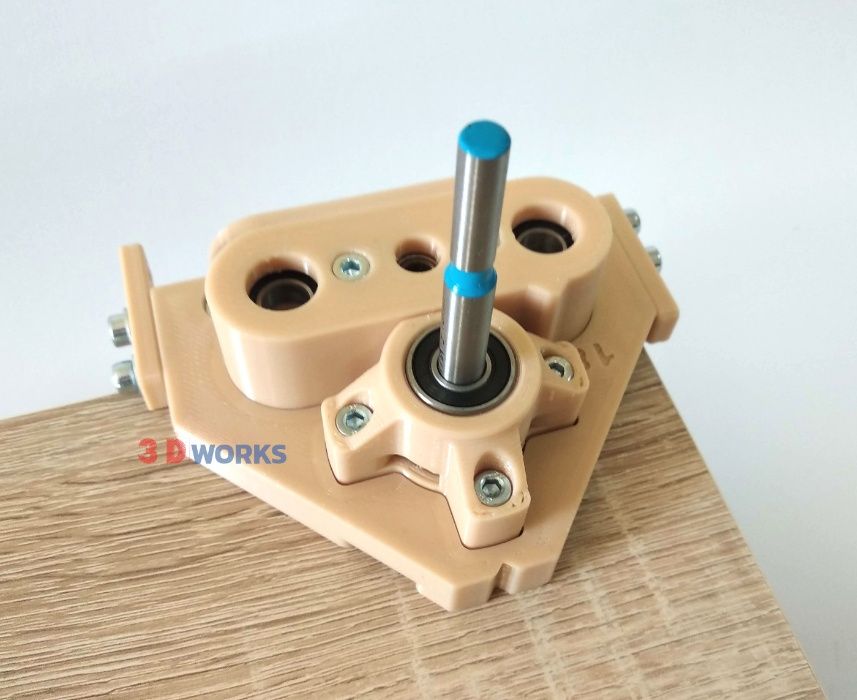 Кондуктор меблевий мініфікс 34мм/minifix/шкант 8мм універсальный 16/18